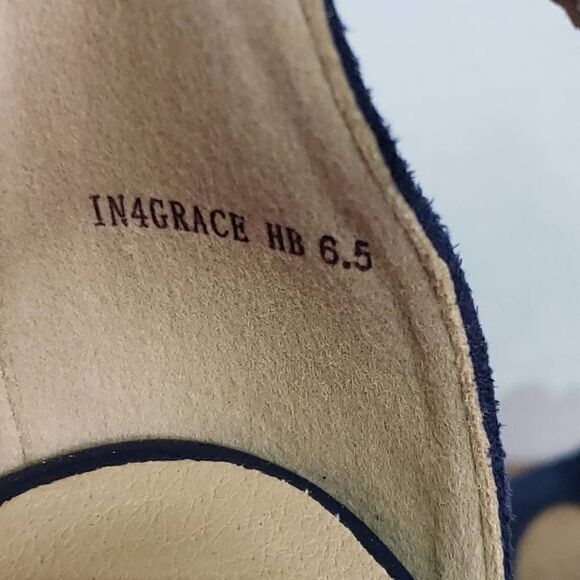 IDIFU Platform Chunky High Heels Dress Sandals Open Toe Ankle Strap Strappy Wedd - Picture 9 of 9